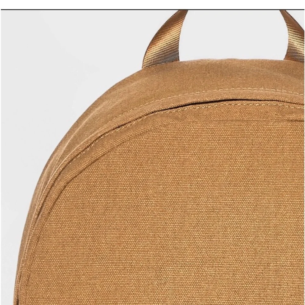 NWT Light Brown‎ Canvas Dome Backback
